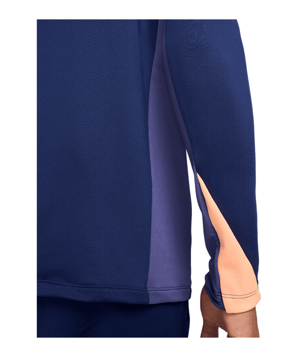 Nike Strike HalfZip Drill Top Sweatshirt Blau F493 - blau