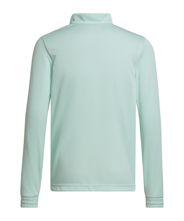 adidas Entrada 22 HalfZip Sweatshirt Kids Türkis - tuerkis