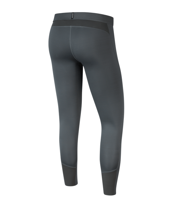 Nike Pro Warm Tight Tall Grau Schwarz F068 - grau