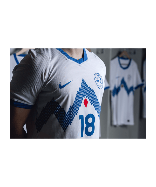 Nike NZS Slovénie Maillot Home 2026 Blanc C100 - blanc