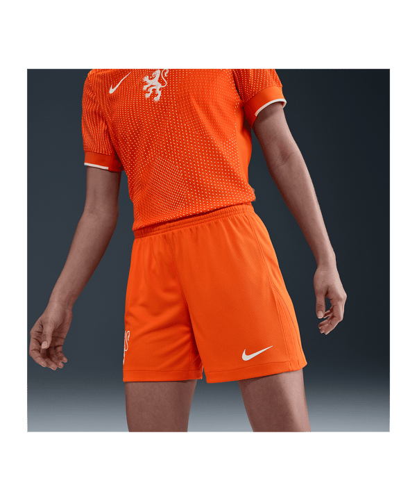 Nike Niederlande Short Home 2025 Damen Orange F819 - orange