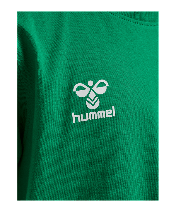 Hummel Go 2.0 Chevron T-Shirt Kids Grün F6235 - gruen