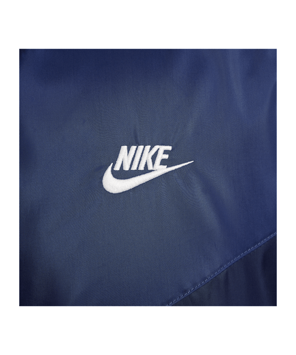 Nike Woven Kapuzenjacke Blau F452