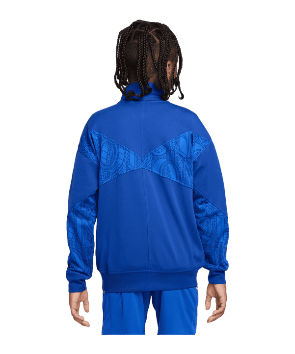 Nike FC Chelsea London Academy Pro Anthem Jacke Kids Blau F495 - blau