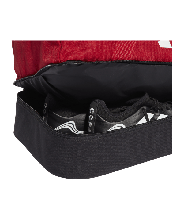 adidas Tiro League Duffel Bag Gr. S Rot Weiss - rot