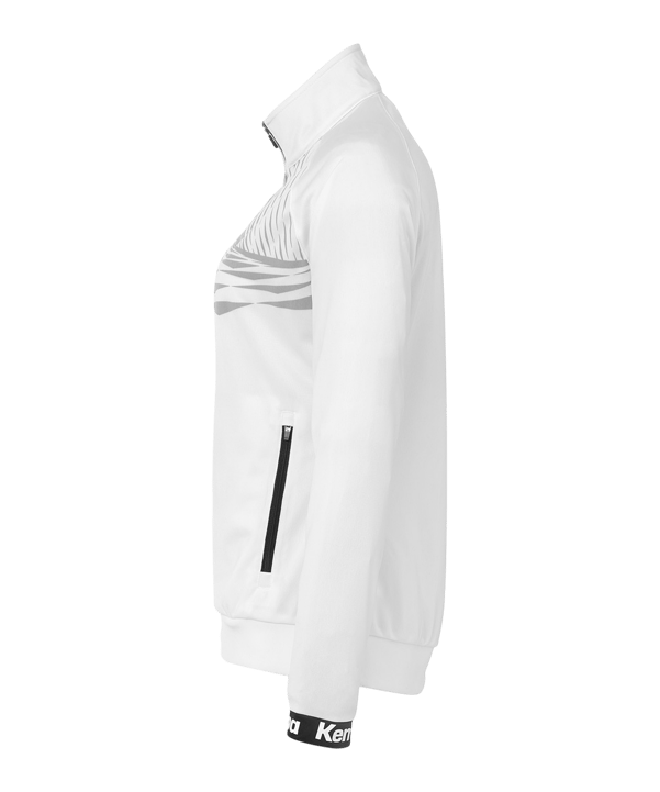 Kempa Wave 26 Poly Jacke Damen Weiß F02 - weiss