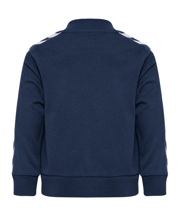 Hummel Mini Reg Chevron Set Trainingsanzug Kids Blau F7459 - blau