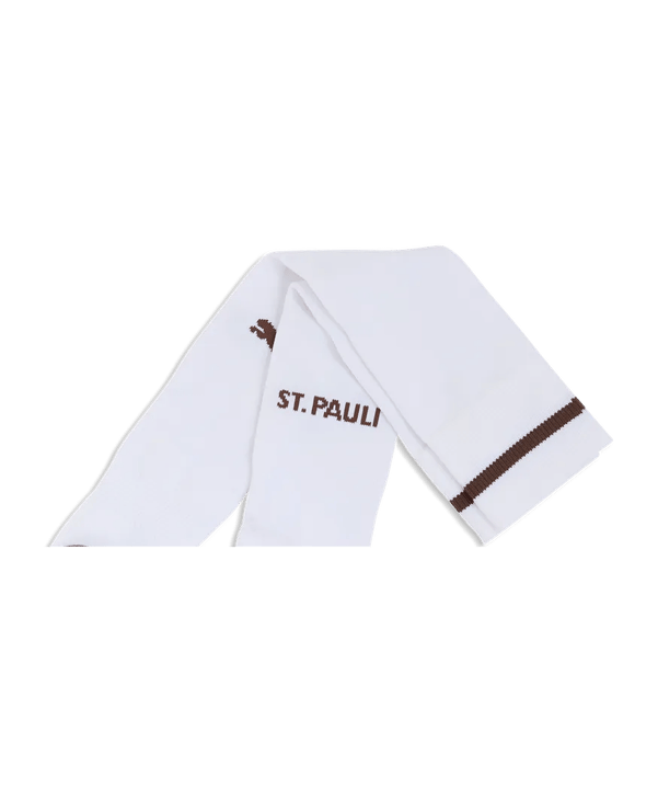 PUMA FC St. Pauli Replica Plain Calze da calcio Home Bianco C02 - bianco