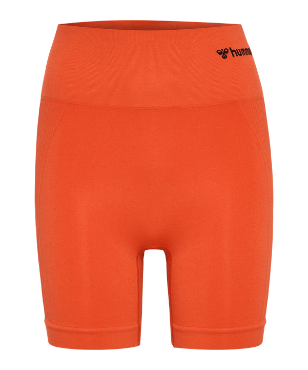 Hummel Tif Seamless Short Damen Orange F5022 - orange