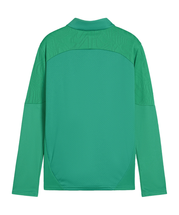PUMA teamFINAL Training 1/4 Zip Sweatshirt Kids  Grün F05 - gruen