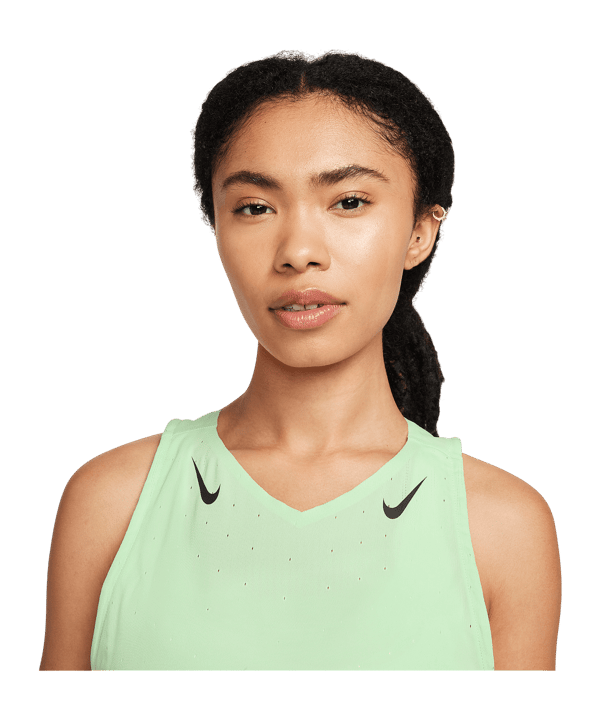 Nike AeroSwift ADV Running Singlet Damen Grün F376 - gruen