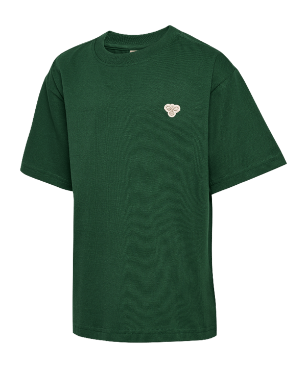 Hummel Loose Bee T-Shirt Kids Grün F6195 - gruen