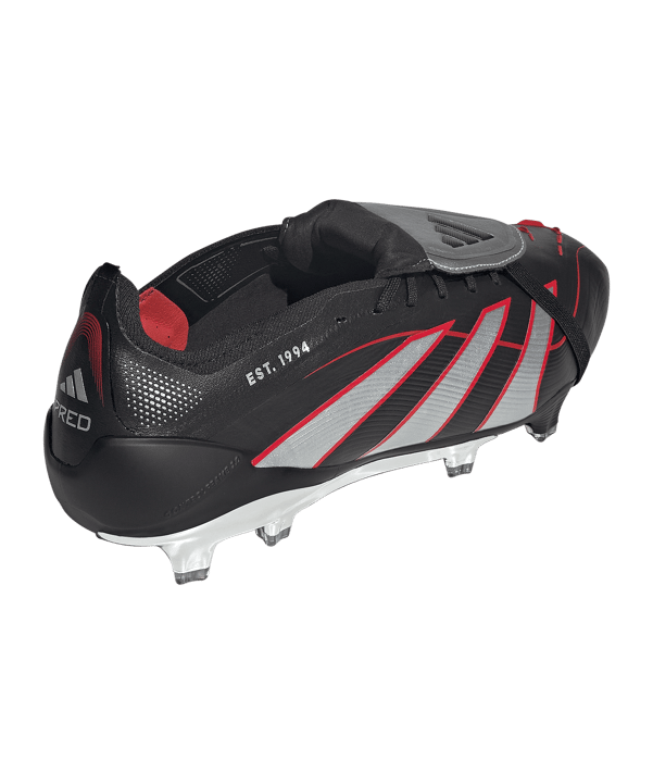 adidas Predator Elite FT Leather FG Obsidian Strike Schwarz - schwarz