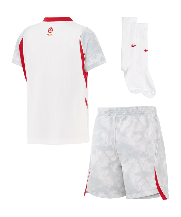Nike PZPN Polen Minikit Trikot Set Home WM 2026 Kids Weiß F100 - weiss