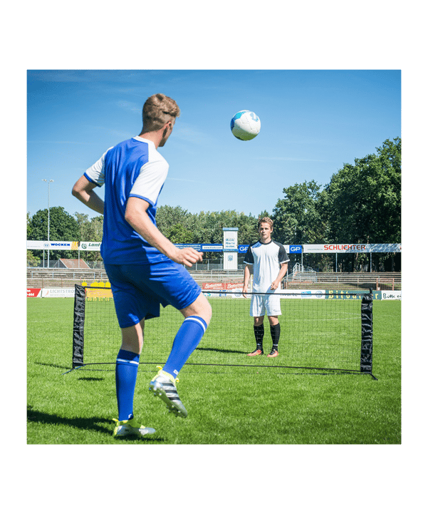 Cawila Soccer-Tennis Set 6m Schwarz - schwarz