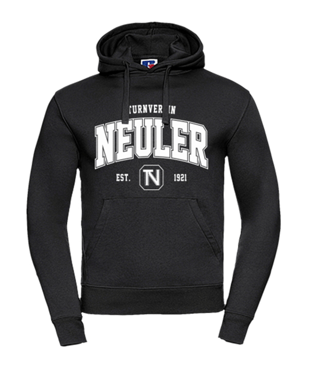 TV NEULER Hoodie Colleged (BLK) - schwarz