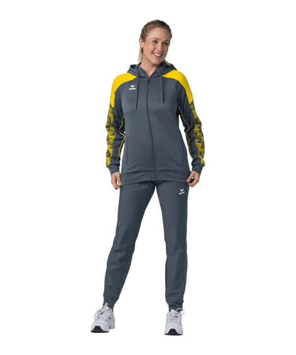 Erima EVO STAR Trainingsjacke Damen Grau F1032436 - grau