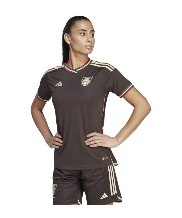 adidas Jamaica Trikot Away Frauen WM 2023 Damen Braun - braun