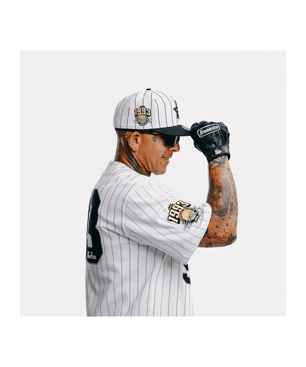 New Era X 1993 Pinstripe 59Fifty Cap Weiß - weiss