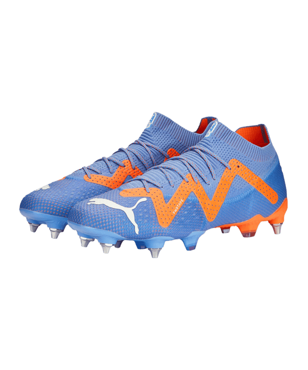 PUMA FUTURE Ultimate MxSG Supercharge Blau Orange F01 - blau