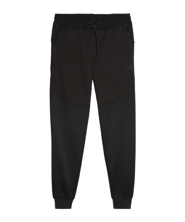 PUMA Tech Fleece Jogginghose Schwarz F01 - schwarz