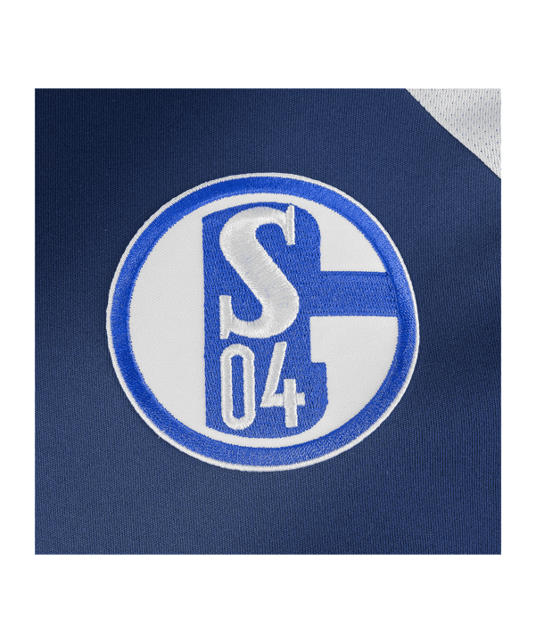 adidas FC Schalke 04 Team Training Zip Top Kids Blau - blau