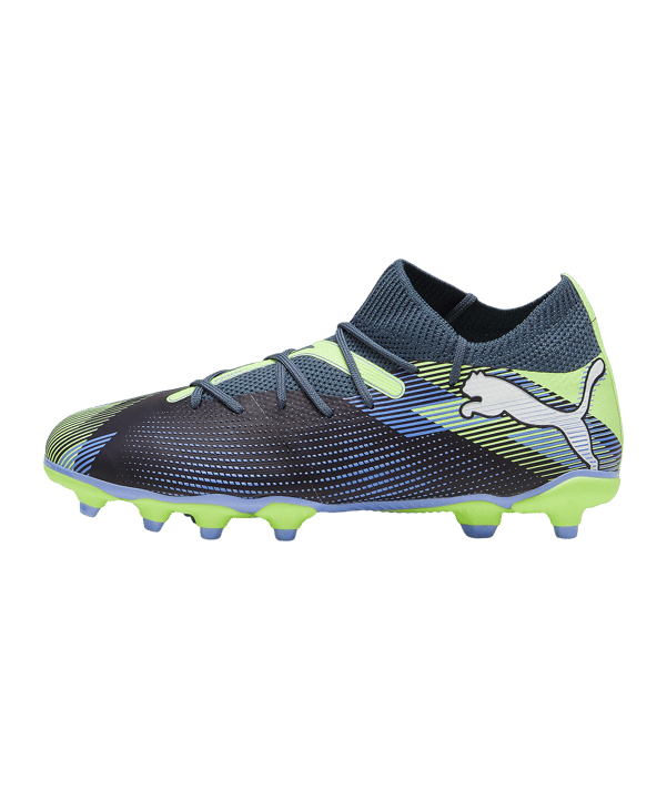 PUMA FUTURE 7 Match FG/AG Lights Out Jr Kids Grau Weiss F03 - grau