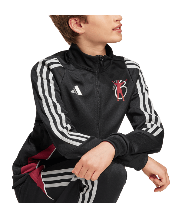 adidas Jude Bellingham Tiro Trainingsjacke Kids Schwarz - schwarz
