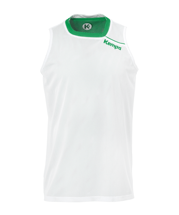 Kempa Reversible Tank Top Grün Weiss F07 - gruen