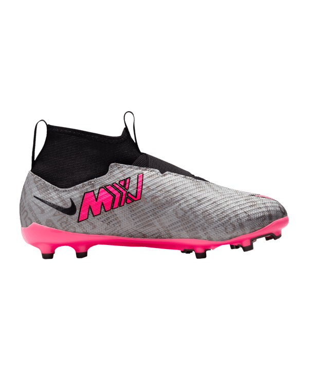Nike Jr Air Zoom Mercurial Superfly IX Pro FG XXV Kids Silber Pink F060 - silber