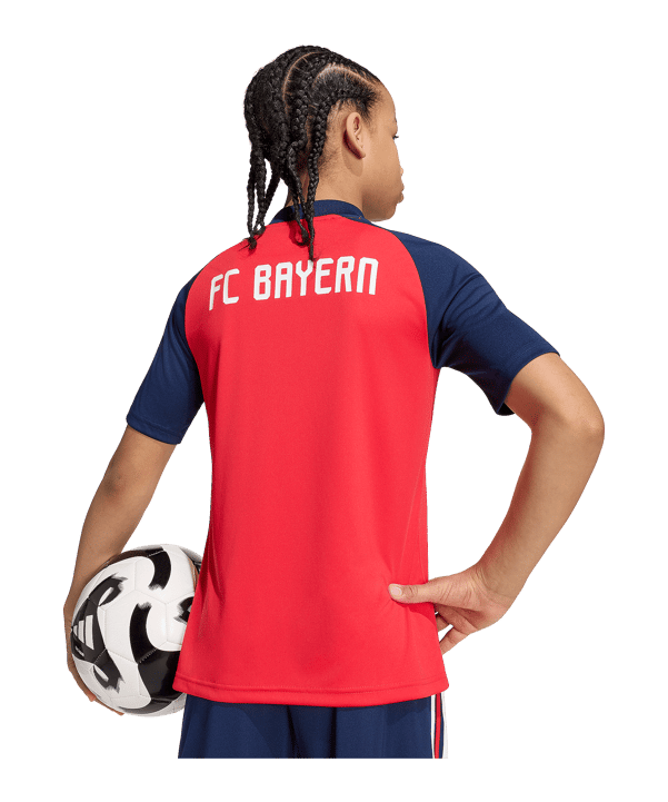 adidas FC Bayern München Pre Match Trikot 2026/2027 Kids Rot