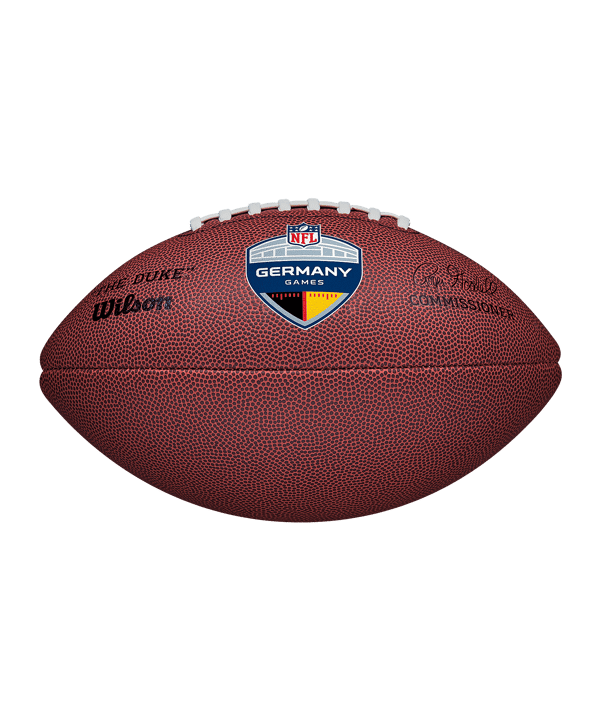 Wilson Nfl Germany Replica Trainingsball Braun - braun