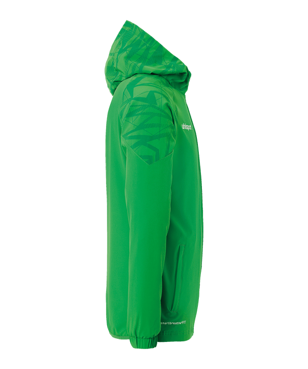 uhlsport Jas met capuchon Groen K006 - groen