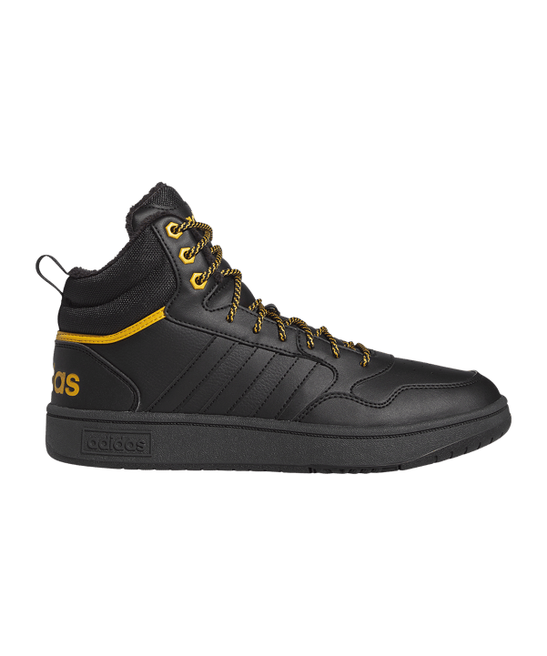 adidas Hoops 3.0 Mid Wtr Schwarz - schwarz