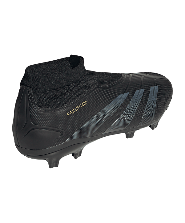 adidas Predator League LL FG Dark Spark Schwarz Grau - schwarz