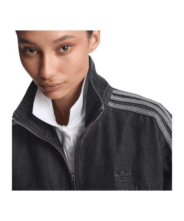 adidas Originals Firebird Track Jacke Damen Schwarz - schwarz