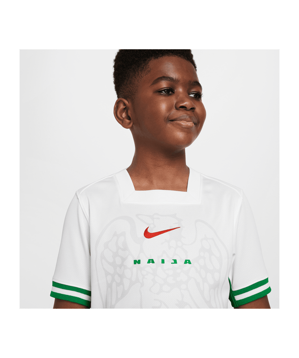 Nike Nigéria Maillot Blanc C100 - blanc