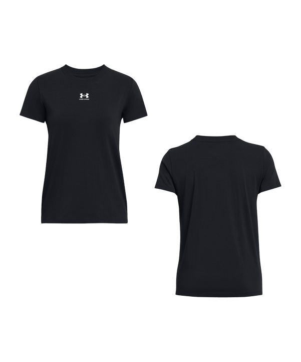Under Armour T-Shirt Damen Schwarz F001 - schwarz