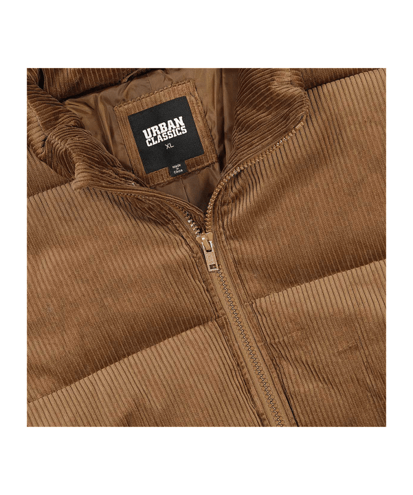 Urban Classic Boxy Cord Jacke Braun - braun