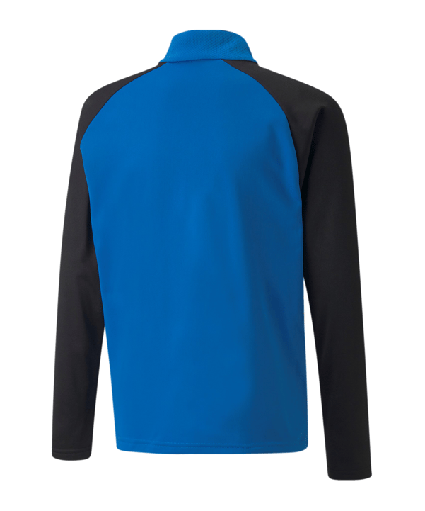 PUMA teamLIGA HalfZip Sweatshirt Kids Blau F02 - blau