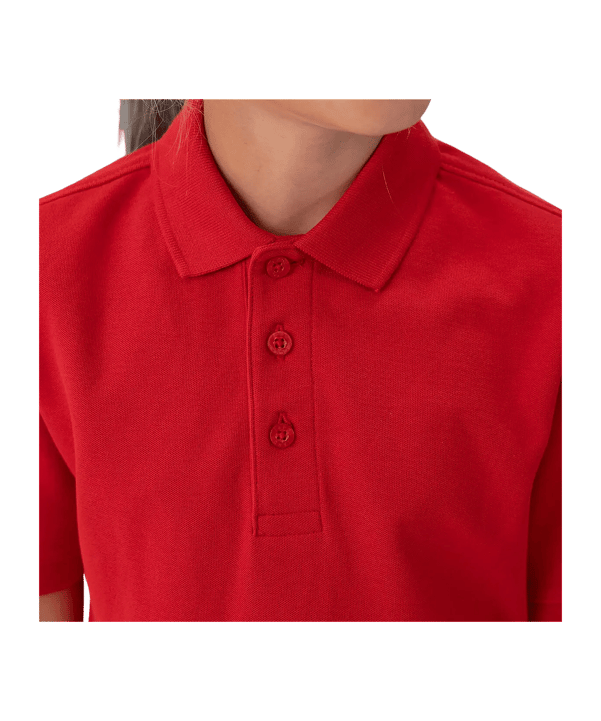 JAKO Polo Kids Rood K100 - rood