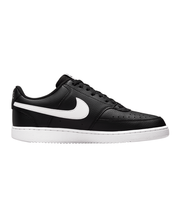 Nike Court Vision Low Schwarz Weiss F001 - schwarz