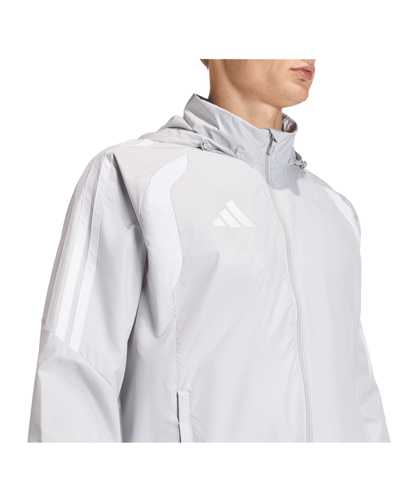 adidas Tiro 26 League Windbreaker Grigio - grigio