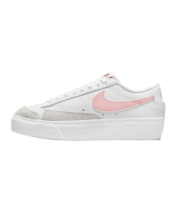Nike Blazer Low Platform Damen Weiss Pink F103 - weiss
