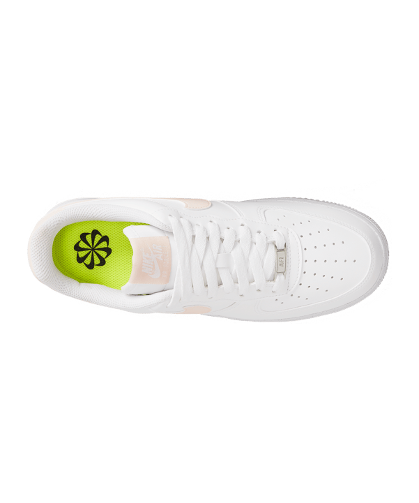 Nike Air Force 1 07 Damen Weiss Rosa F100 - weiss
