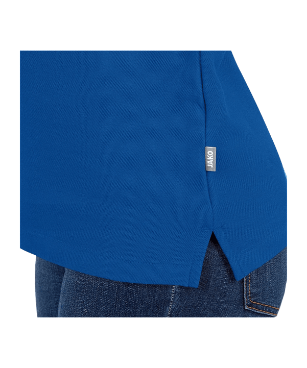JAKO Organic Polo Shirt Damen Blau F400 - blau