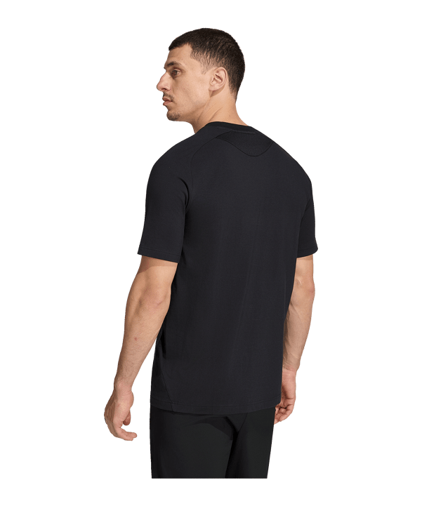 adidas RC Lens Tiro Travel T-Shirt Schwarz