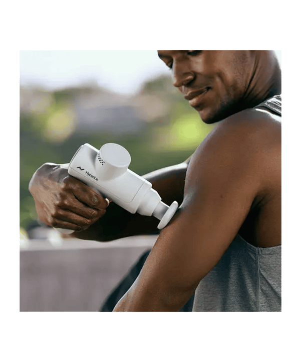 Hyperice Hypervolt Go 2 Massagepistole Grau Silber Trainingzubehör Grau - grau