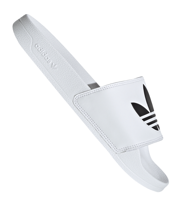 adidas Originals Adilette Lite Badelatsche Weiss - weiss