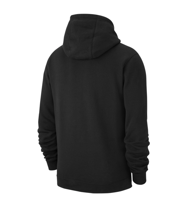 Nike Club 19 Fleece Hoody Kids Schwarz F010 - schwarz